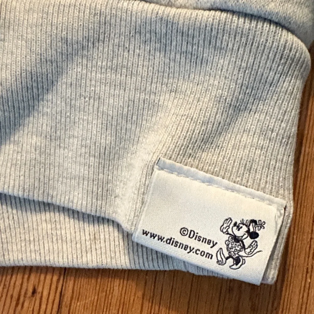 GAP Light Gray Girls Disney Crewneck Sweatshirt